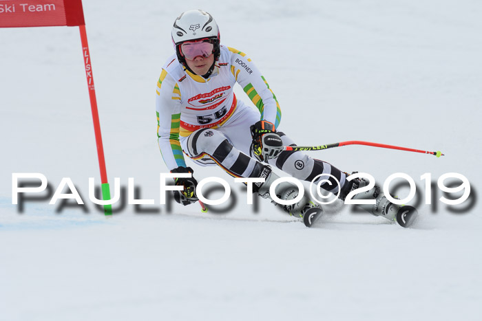 Dt. Schülercup Finale U16 Riesenslalom 08.03.2019