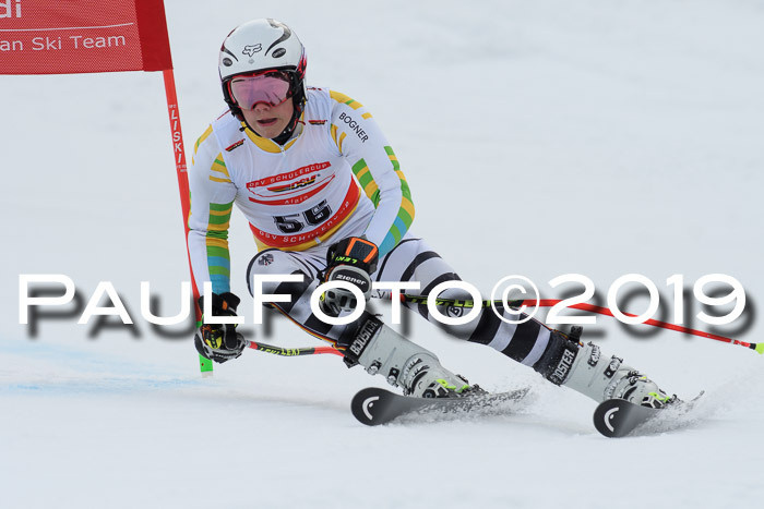 Dt. Schülercup Finale U16 Riesenslalom 08.03.2019
