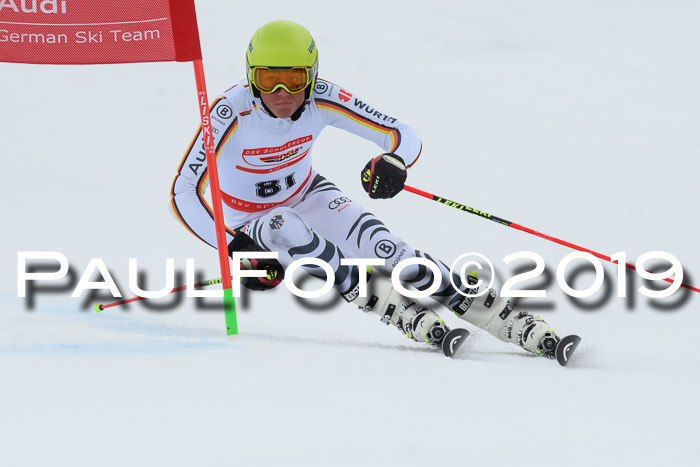 Dt. Schülercup Finale U16 Riesenslalom 08.03.2019