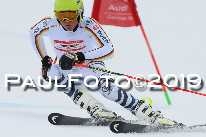 Dt. Schülercup Finale U16 Riesenslalom 08.03.2019