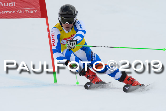 Dt. Schülercup Finale U16 Riesenslalom 08.03.2019