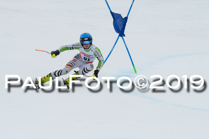 Dt. Schülercup Finale U16 Riesenslalom 08.03.2019