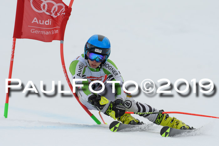 Dt. Schülercup Finale U16 Riesenslalom 08.03.2019