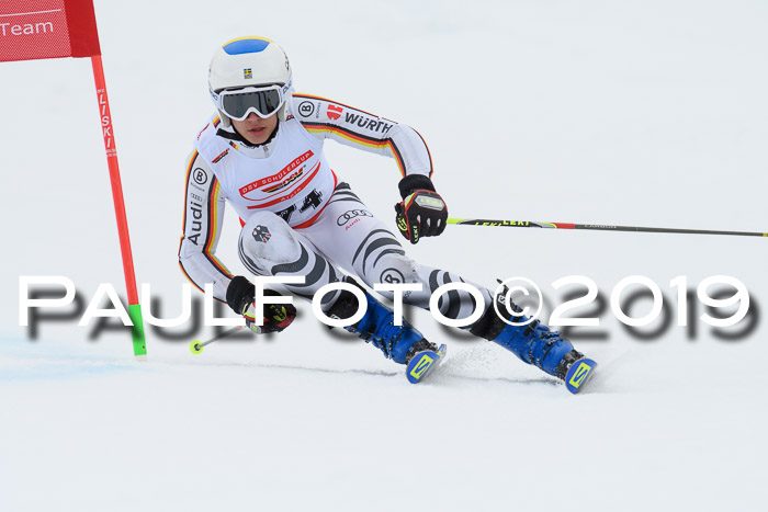 Dt. Schülercup Finale U16 Riesenslalom 08.03.2019
