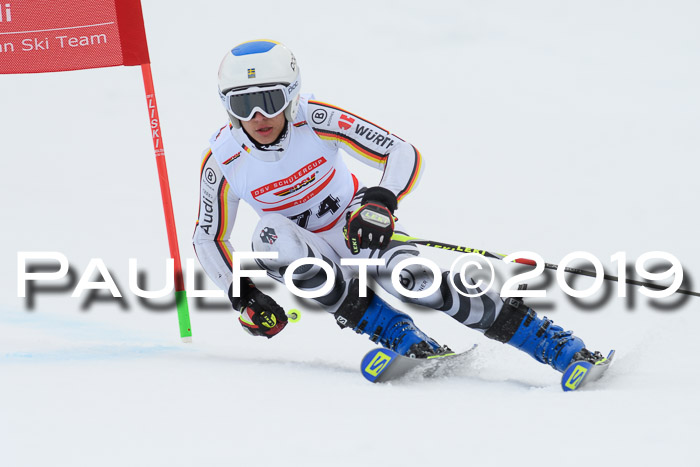 Dt. Schülercup Finale U16 Riesenslalom 08.03.2019