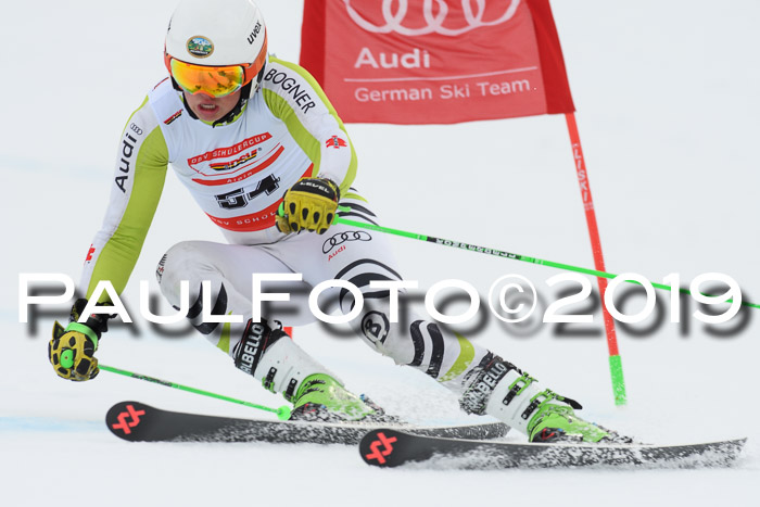 Dt. Schülercup Finale U16 Riesenslalom 08.03.2019