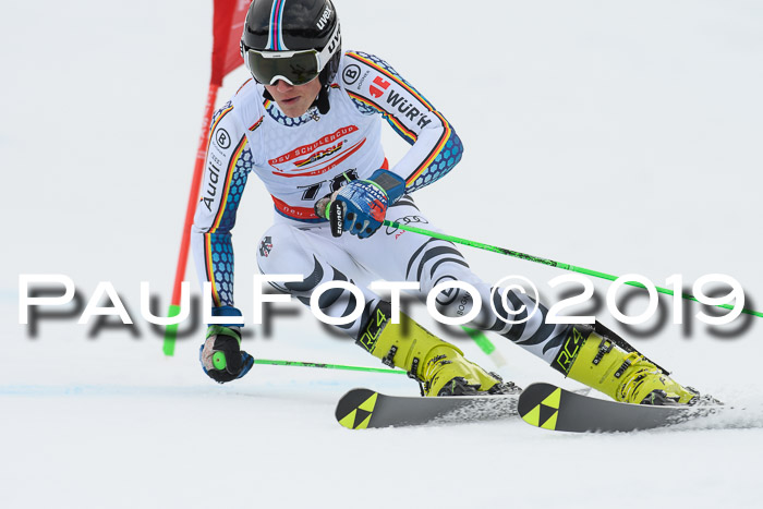 Dt. Schülercup Finale U16 Riesenslalom 08.03.2019