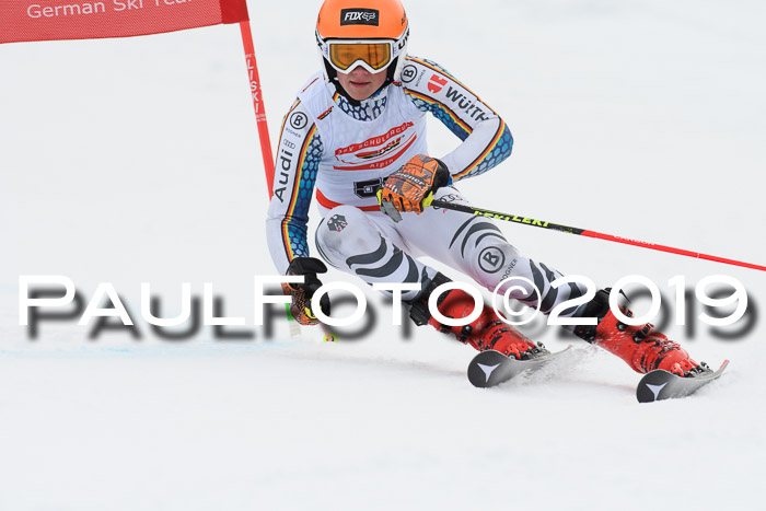 Dt. Schülercup Finale U16 Riesenslalom 08.03.2019