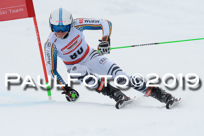 Dt. Schülercup Finale U16 Riesenslalom 08.03.2019