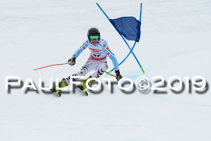 Dt. Schülercup Finale U16 Riesenslalom 08.03.2019