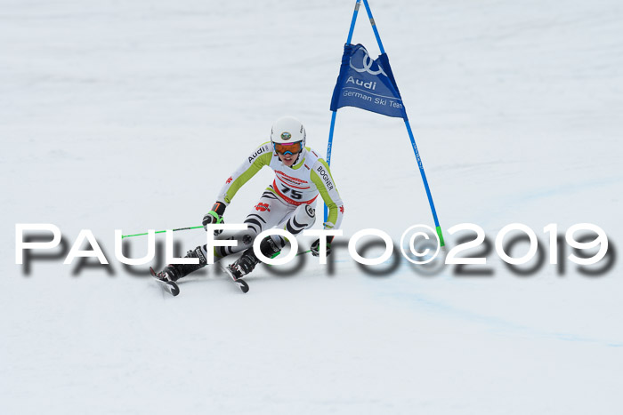 Dt. Schülercup Finale U16 Riesenslalom 08.03.2019
