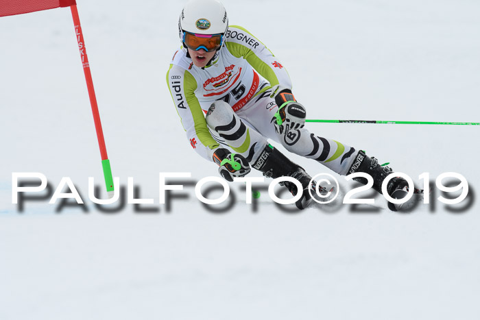 Dt. Schülercup Finale U16 Riesenslalom 08.03.2019