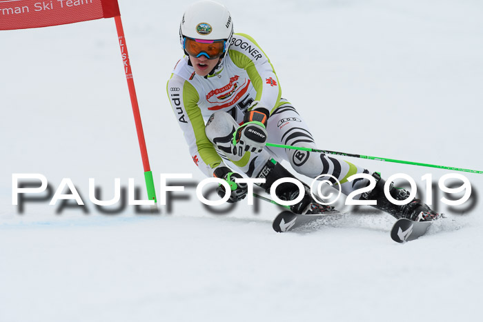 Dt. Schülercup Finale U16 Riesenslalom 08.03.2019