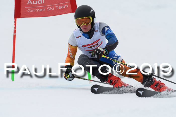 Dt. Schülercup Finale U16 Riesenslalom 08.03.2019