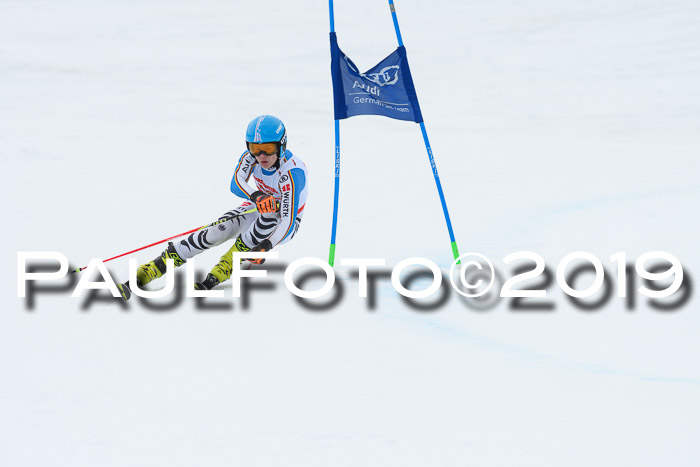 Dt. Schülercup Finale U16 Riesenslalom 08.03.2019
