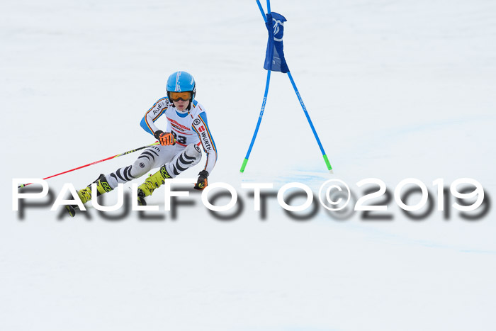 Dt. Schülercup Finale U16 Riesenslalom 08.03.2019