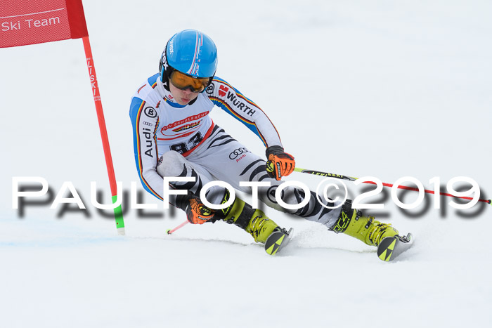 Dt. Schülercup Finale U16 Riesenslalom 08.03.2019