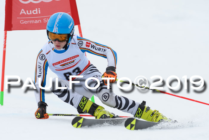 Dt. Schülercup Finale U16 Riesenslalom 08.03.2019