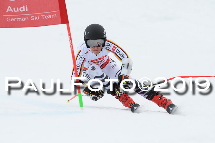 Dt. Schülercup Finale U16 Riesenslalom 08.03.2019