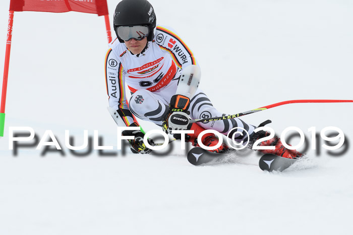 Dt. Schülercup Finale U16 Riesenslalom 08.03.2019