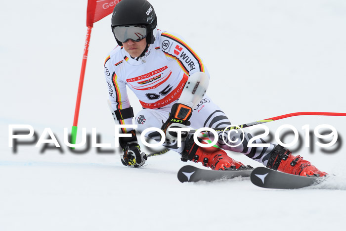 Dt. Schülercup Finale U16 Riesenslalom 08.03.2019