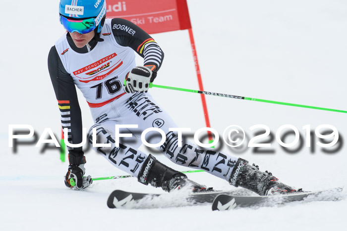Dt. Schülercup Finale U16 Riesenslalom 08.03.2019