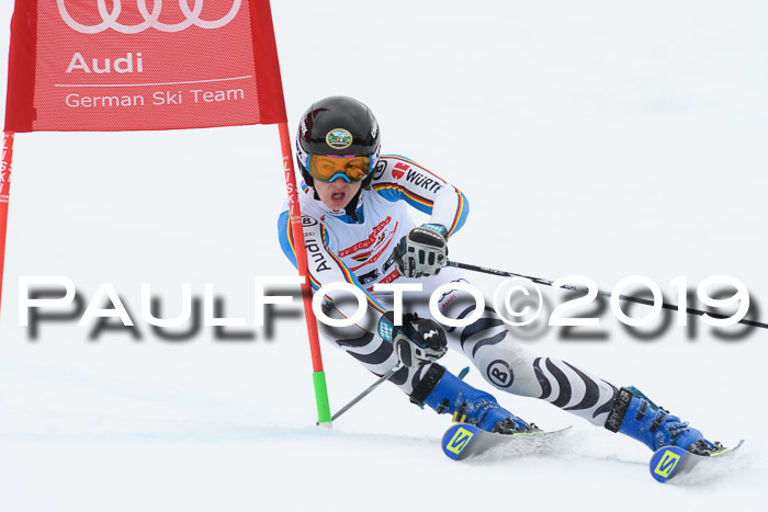 Dt. Schülercup Finale U16 Riesenslalom 08.03.2019