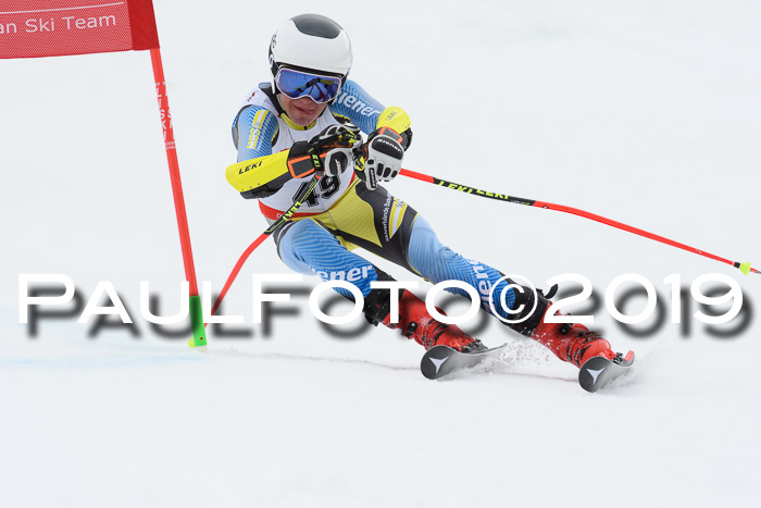 Dt. Schülercup Finale U16 Riesenslalom 08.03.2019