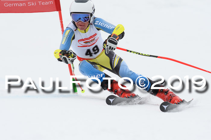 Dt. Schülercup Finale U16 Riesenslalom 08.03.2019