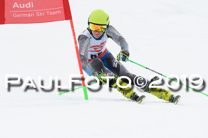 Dt. Schülercup Finale U16 Riesenslalom 08.03.2019