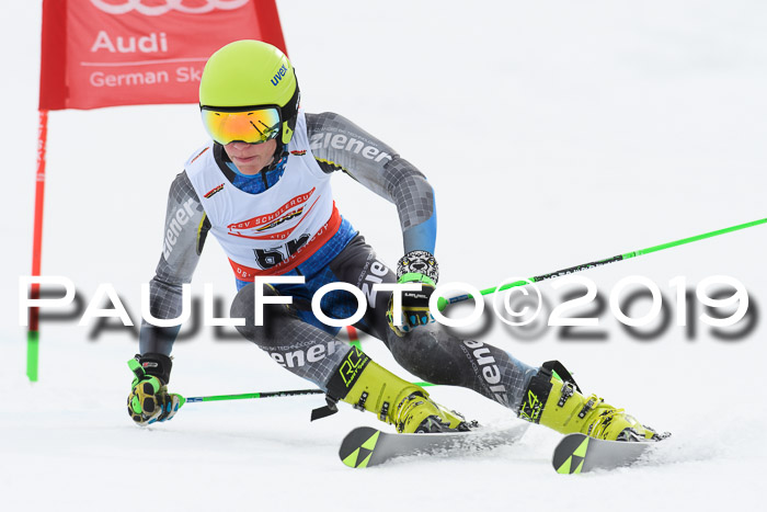 Dt. Schülercup Finale U16 Riesenslalom 08.03.2019
