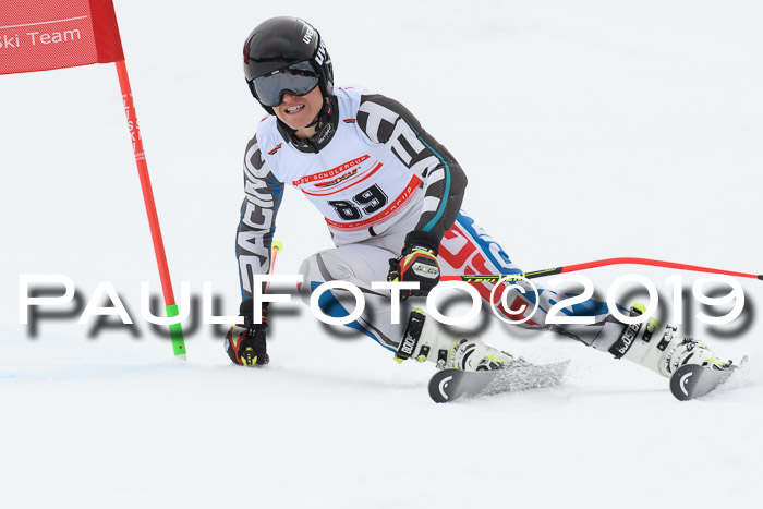Dt. Schülercup Finale U16 Riesenslalom 08.03.2019