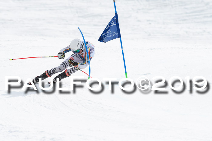Dt. Schülercup Finale U16 Riesenslalom 08.03.2019