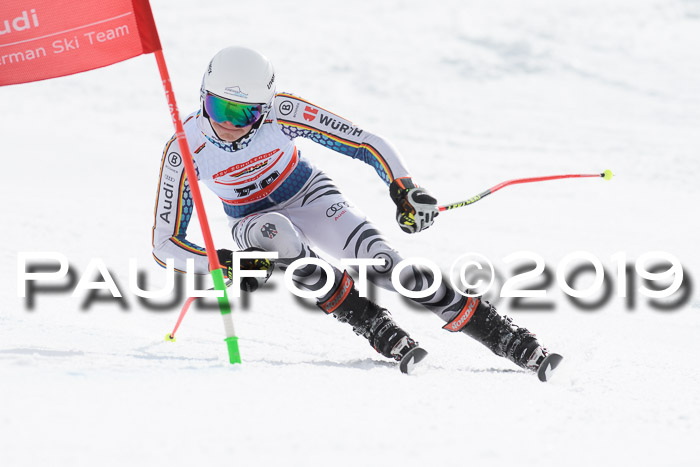 Dt. Schülercup Finale U16 Riesenslalom 08.03.2019
