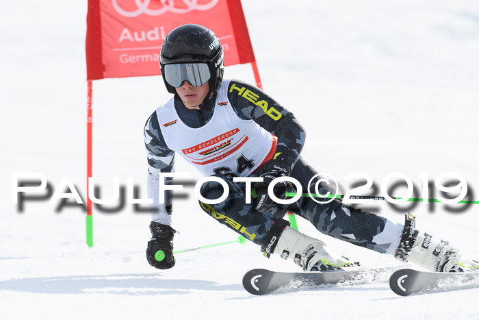 Dt. Schülercup Finale U16 Riesenslalom 08.03.2019