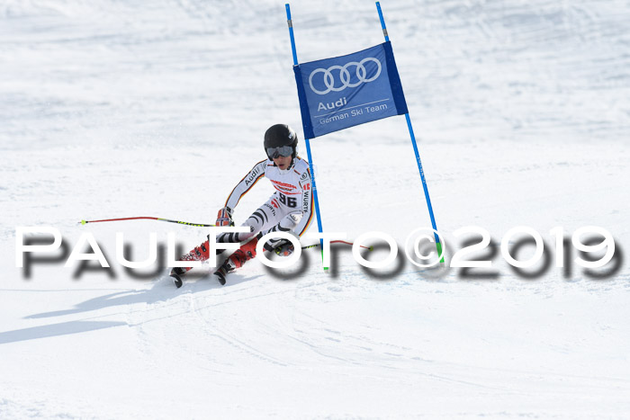 Dt. Schülercup Finale U16 Riesenslalom 08.03.2019