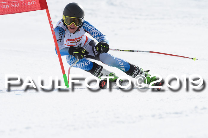 Dt. Schülercup Finale U16 Riesenslalom 08.03.2019