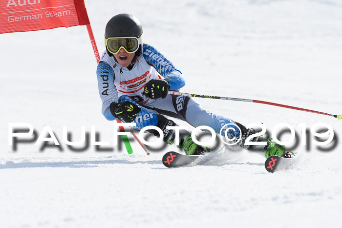 Dt. Schülercup Finale U16 Riesenslalom 08.03.2019