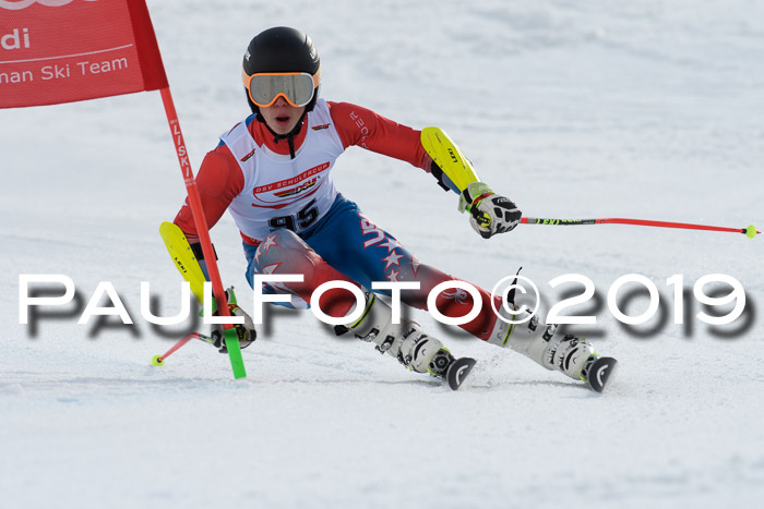 Dt. Schülercup Finale U16 Riesenslalom 08.03.2019