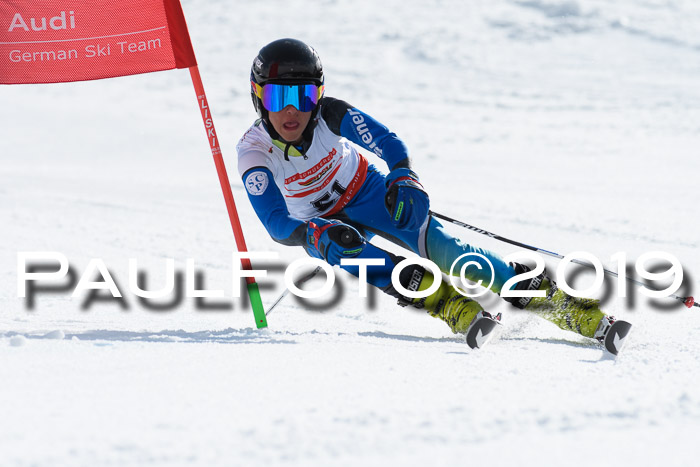 Dt. Schülercup Finale U16 Riesenslalom 08.03.2019