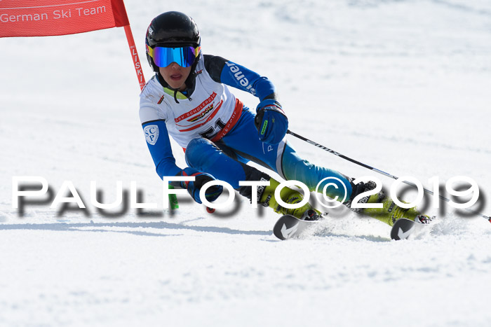 Dt. Schülercup Finale U16 Riesenslalom 08.03.2019
