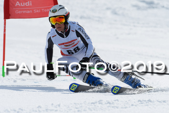 Dt. Schülercup Finale U16 Riesenslalom 08.03.2019