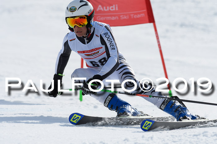 Dt. Schülercup Finale U16 Riesenslalom 08.03.2019