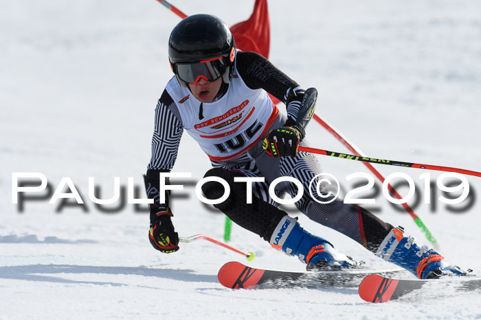 Dt. Schülercup Finale U16 Riesenslalom 08.03.2019