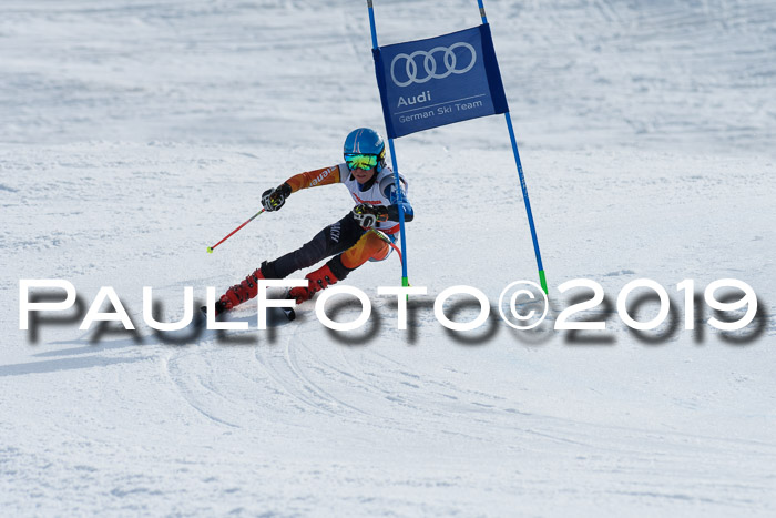 Dt. Schülercup Finale U16 Riesenslalom 08.03.2019