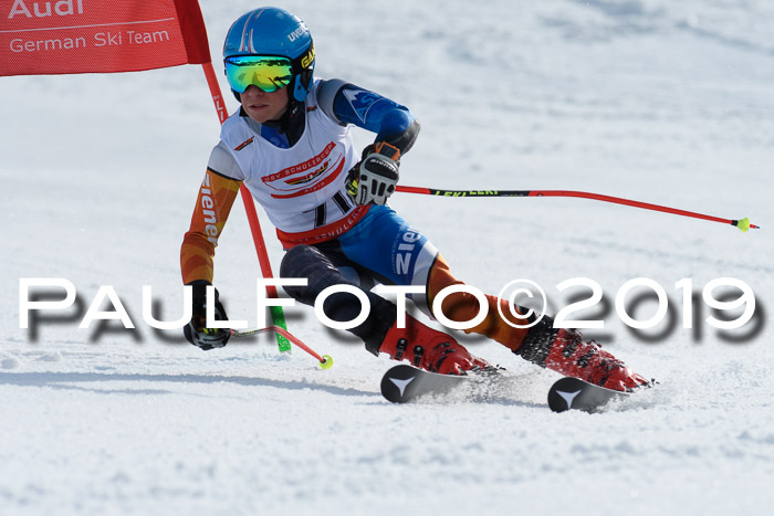 Dt. Schülercup Finale U16 Riesenslalom 08.03.2019