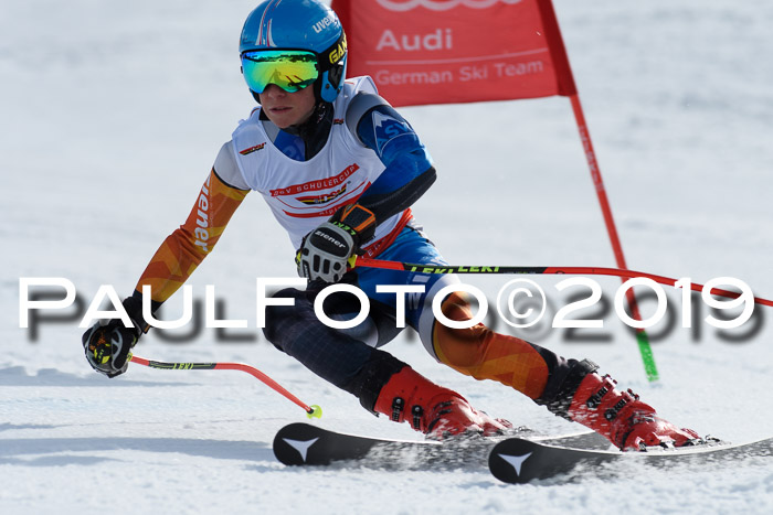 Dt. Schülercup Finale U16 Riesenslalom 08.03.2019