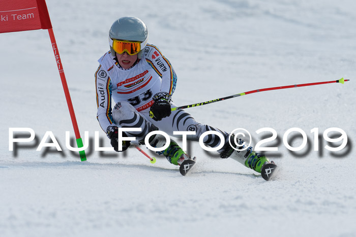 Dt. Schülercup Finale U16 Riesenslalom 08.03.2019