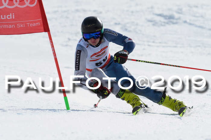 Dt. Schülercup Finale U16 Riesenslalom 08.03.2019