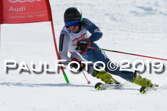 Dt. Schülercup Finale U16 Riesenslalom 08.03.2019